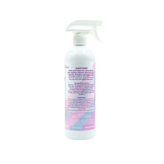 TECH Glass Cleaner 24 oz Back
