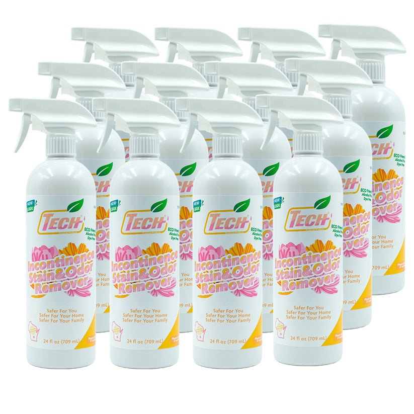 TECH Incontinence Stain & Odor Remover 24 oz