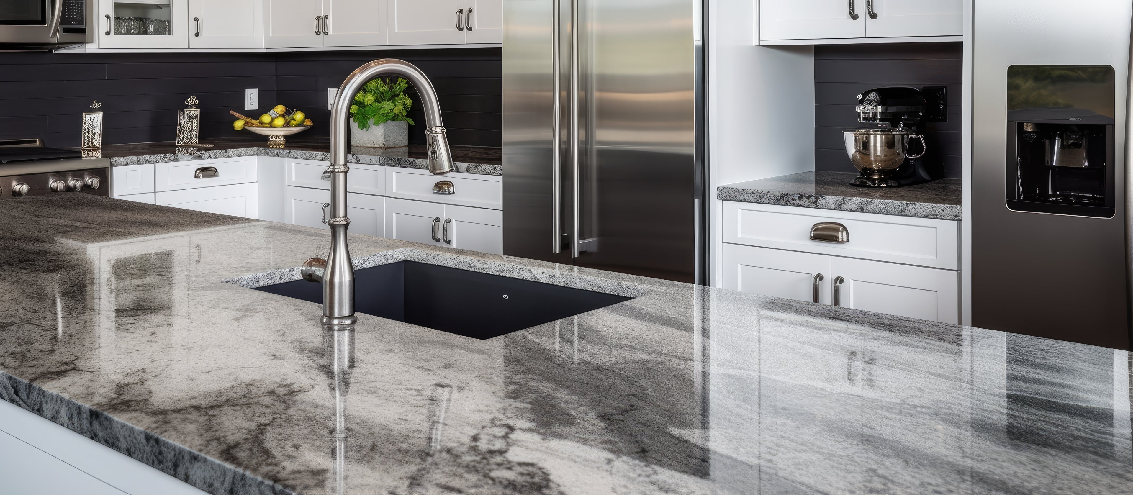High end kitchen graphic