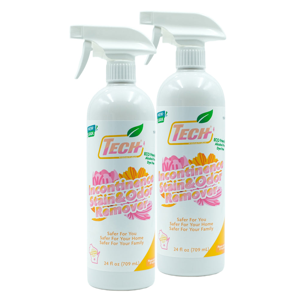 TECH Incontinence Stain & Odor Remover 24 oz