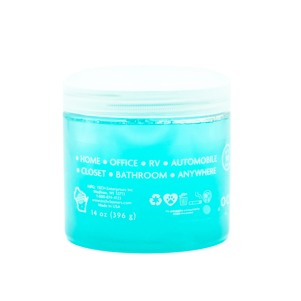 TECH Gel Odor Eliminator Ocean Breeze Side