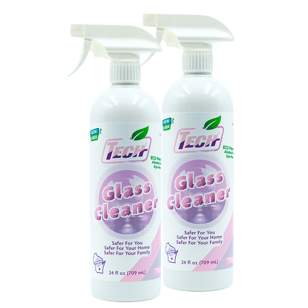 TECH Glass Cleaner 24 oz 2 pk