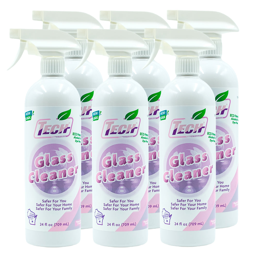 TECH Glass Cleaner 24 oz 6 pk