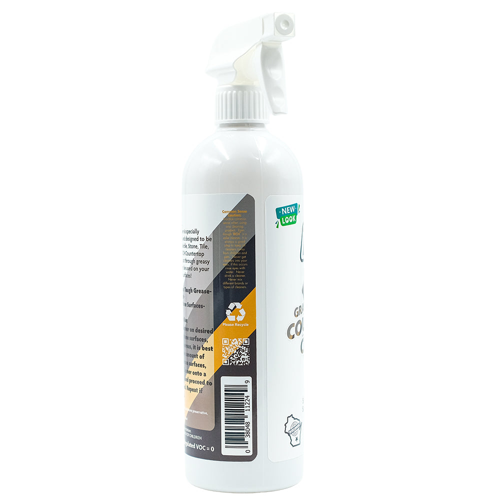 TECH Granite & Marble Counter Top Cleaner 24 oz Side 