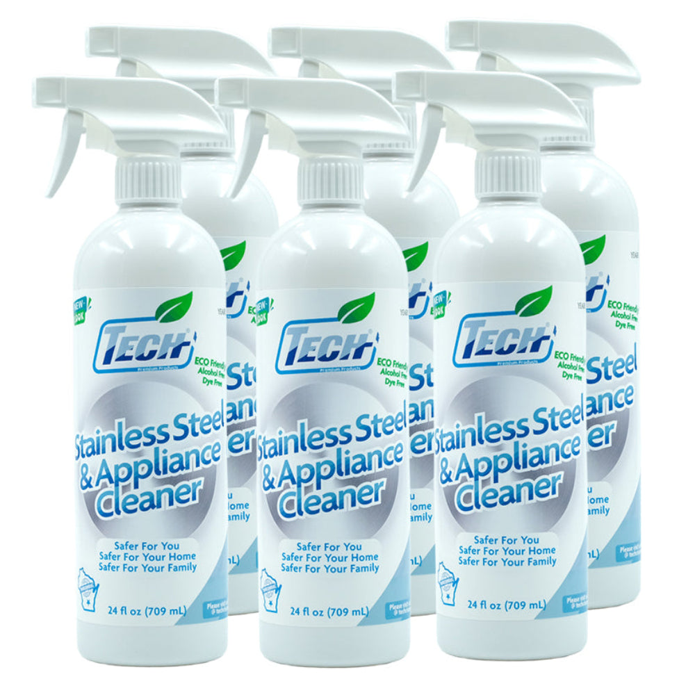 TECH Stainless Steel Cleaner 24 oz 6 pk